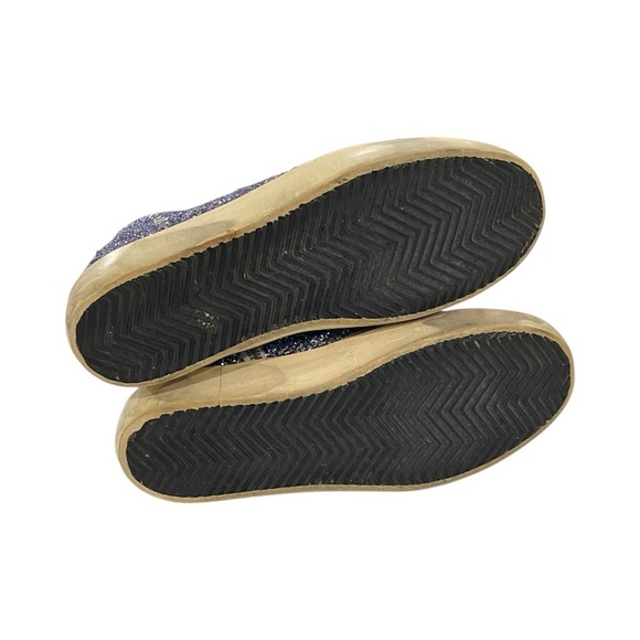 Golden Goose blue glitter Francy high-top sneakers - Picture 12 of 12